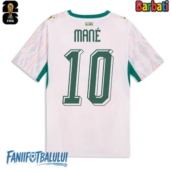 Senegal Sadio Mane #10 Tricou Fotbal Replică Mondial 2026 Barbati Acasa